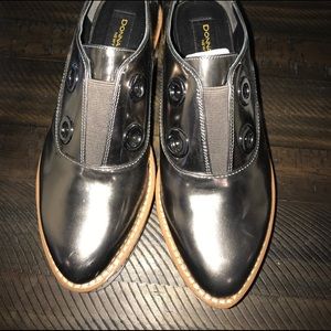 Donna Karen platform shoes